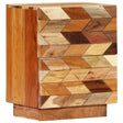 Bedside Cabinet 40X30X50 Cm Solid Reclaimed Wood