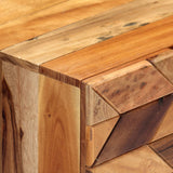 Bedside Cabinet 40X30X50 Cm Solid Reclaimed Wood