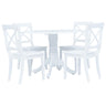 5 Piece Dining Set Solid Rubber Wood