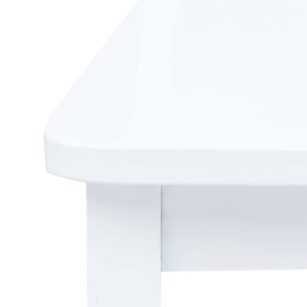 5 Piece Dining Set Solid Rubber Wood
