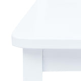 5 Piece Dining Set Solid Rubber Wood