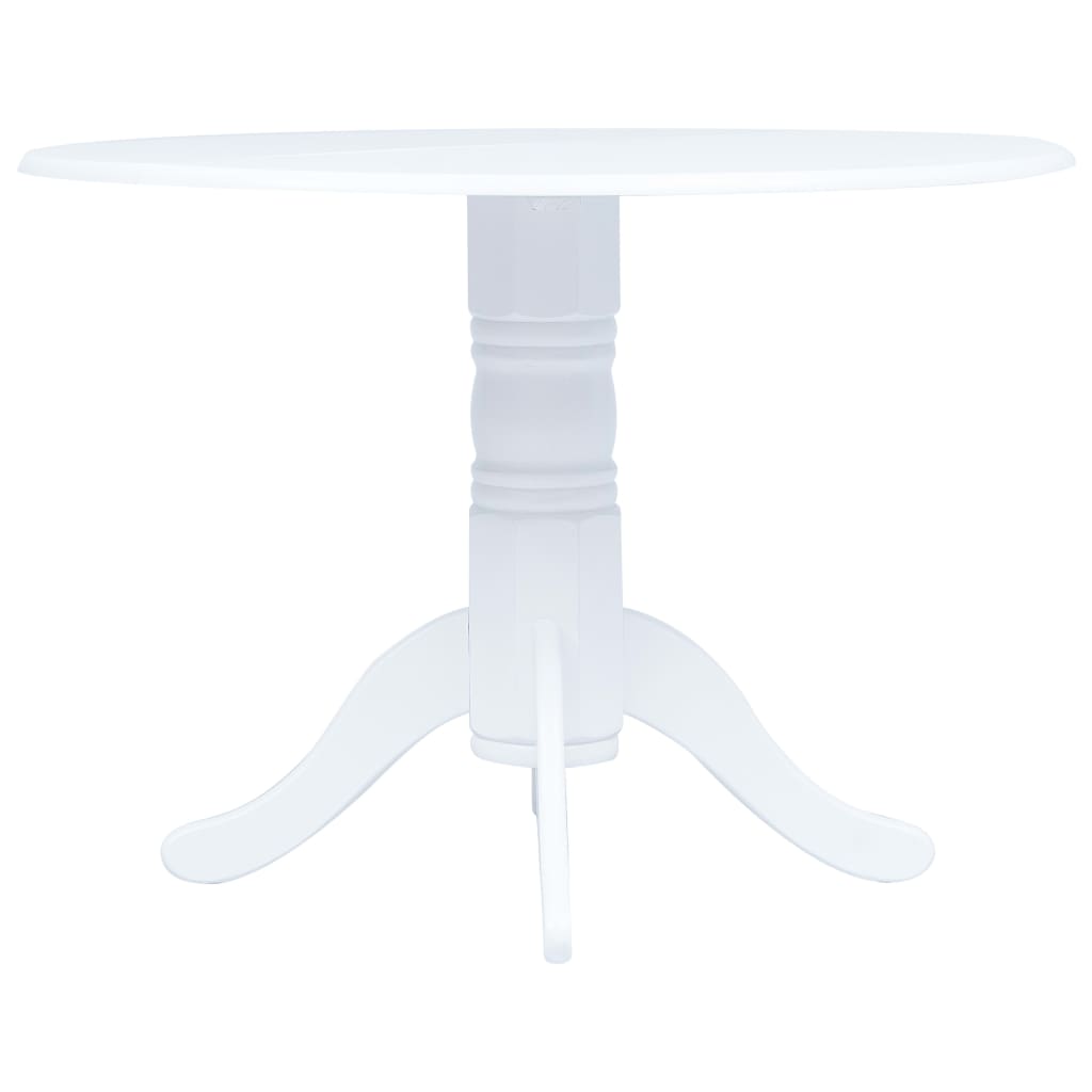 5 Piece Dining Set Solid Rubber Wood