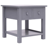 Side Table 40X40X40 Cm Paulownia Wood