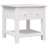 Side Table 40X40X40 Cm Paulownia Wood