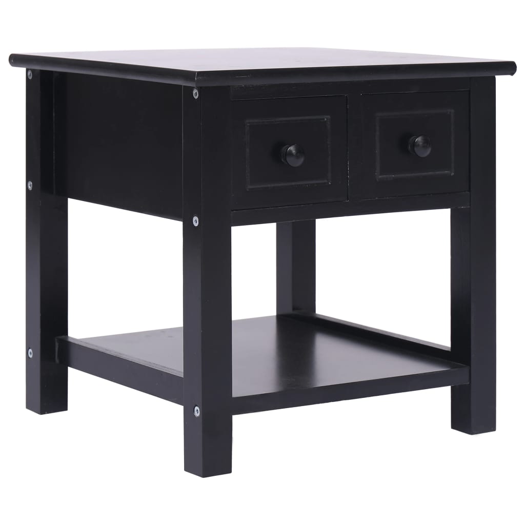 Side Table 40X40X40 Cm Paulownia Wood