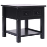 Side Table 40X40X40 Cm Paulownia Wood