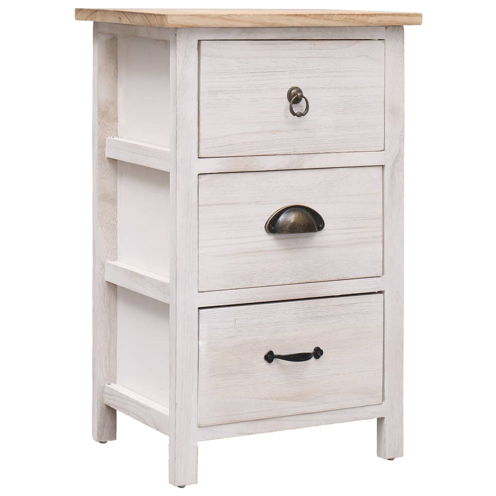 Side Cabinet Paulownia Wood