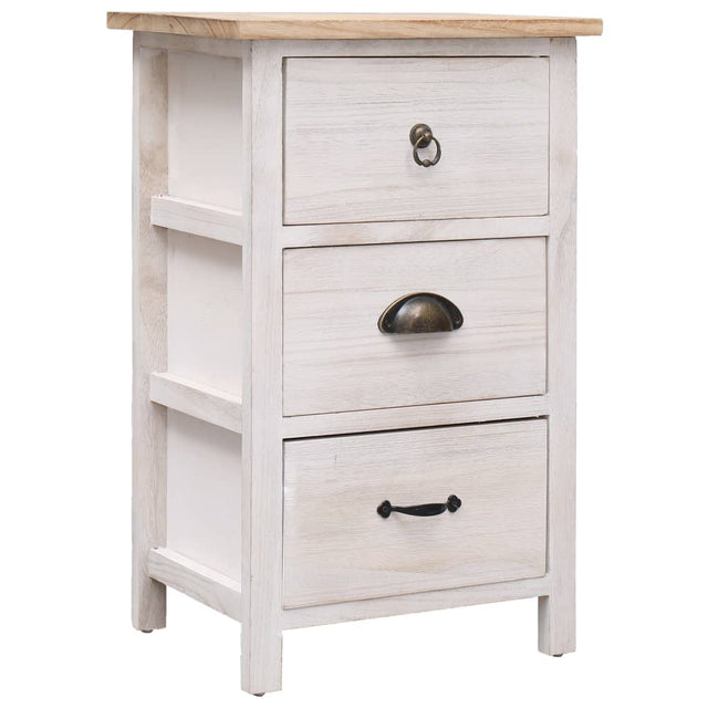 Side Cabinet Paulownia Wood