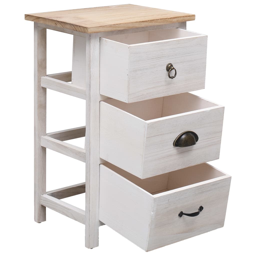 Side Cabinet Paulownia Wood