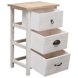 Side Cabinet Paulownia Wood