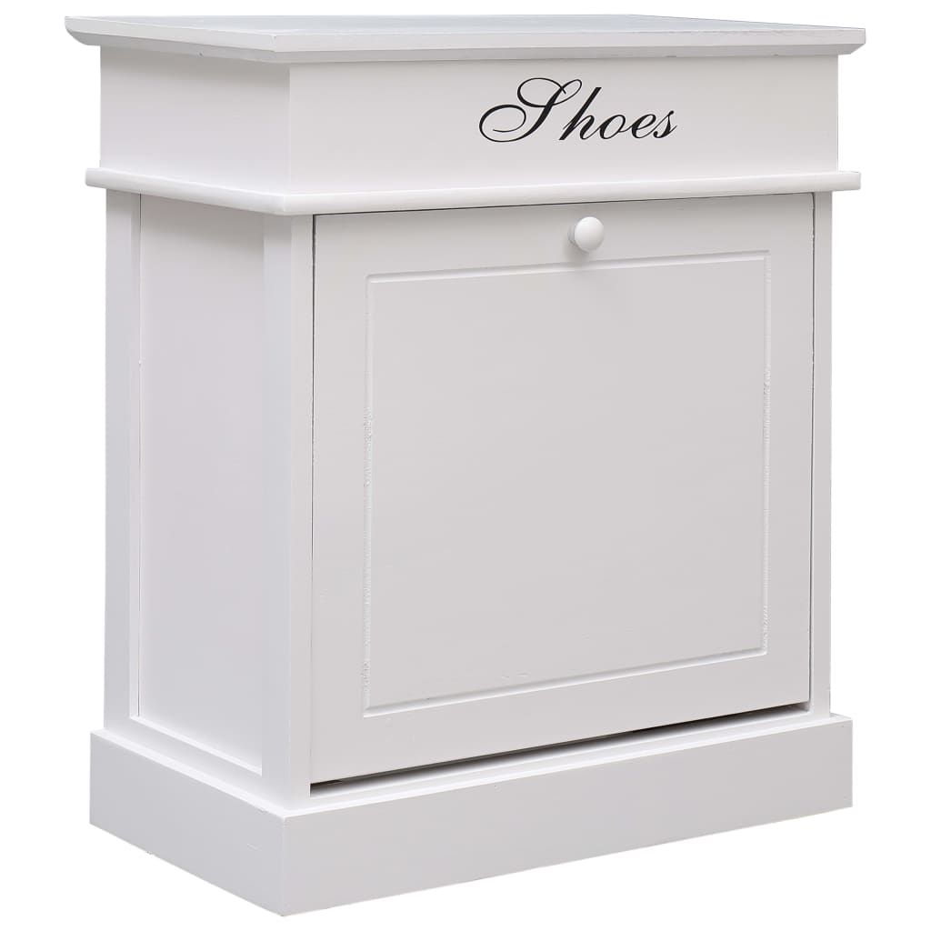 Shoe Cabinet 50X28X58 Cm Paulownia Wood