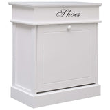 Shoe Cabinet 50X28X58 Cm Paulownia Wood