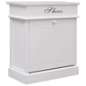 Shoe Cabinet 50X28X58 Cm Paulownia Wood