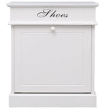 Shoe Cabinet 50X28X58 Cm Paulownia Wood