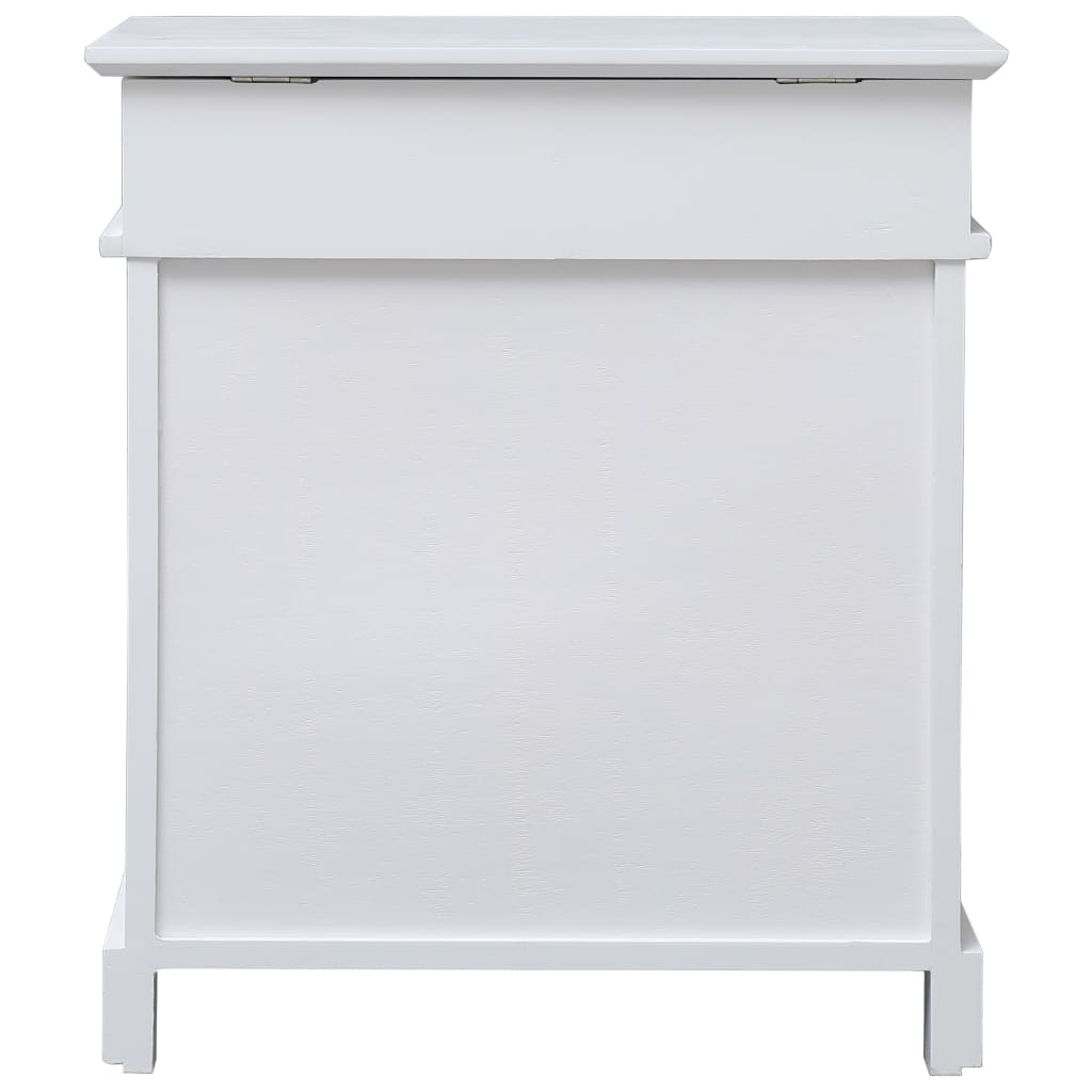 Shoe Cabinet 50X28X58 Cm Paulownia Wood