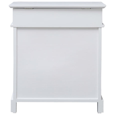 Shoe Cabinet 50X28X58 Cm Paulownia Wood