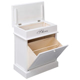 Shoe Cabinet 50X28X58 Cm Paulownia Wood
