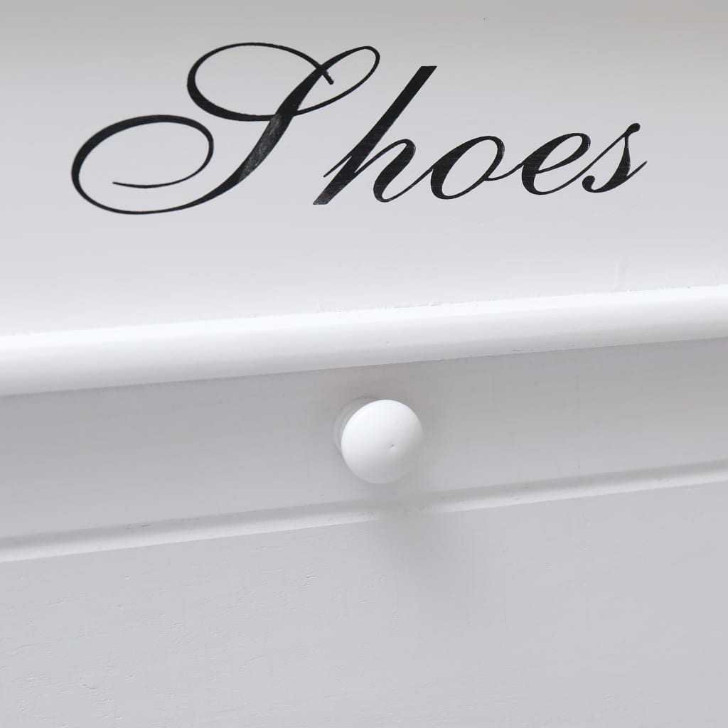 Shoe Cabinet 50X28X58 Cm Paulownia Wood