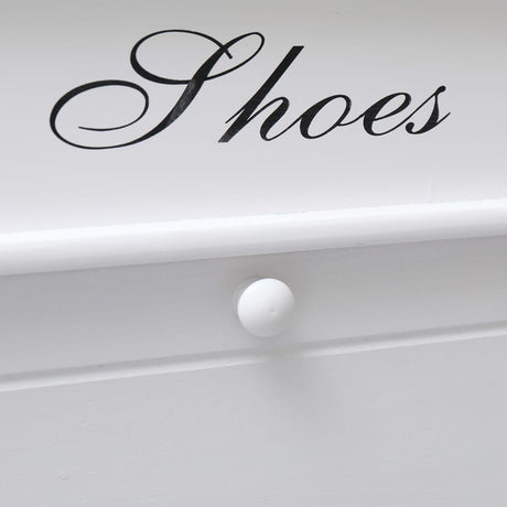 Shoe Cabinet 50X28X58 Cm Paulownia Wood