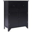 Side Cabinet 60X30X75 Cm Paulownia Wood