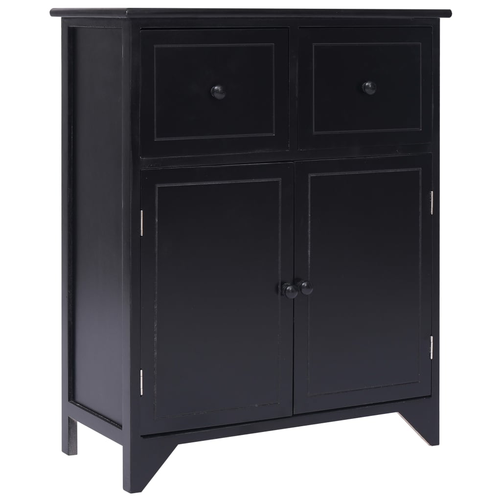 Side Cabinet 60X30X75 Cm Paulownia Wood