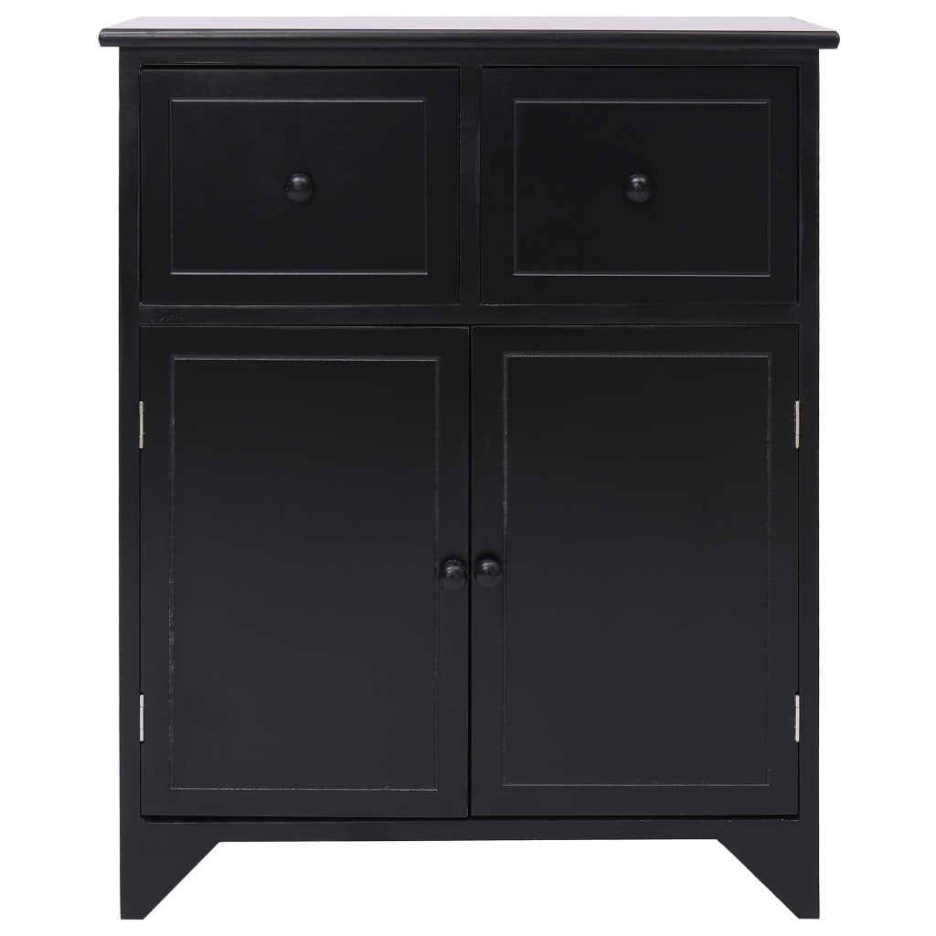 Side Cabinet 60X30X75 Cm Paulownia Wood