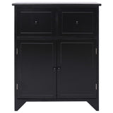 Side Cabinet 60X30X75 Cm Paulownia Wood
