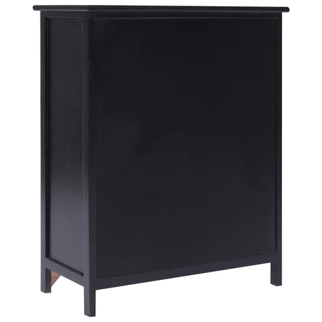 Side Cabinet 60X30X75 Cm Paulownia Wood