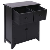 Side Cabinet 60X30X75 Cm Paulownia Wood