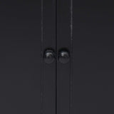 Side Cabinet 60X30X75 Cm Paulownia Wood