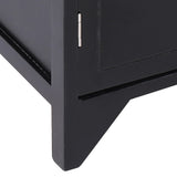 Side Cabinet 60X30X75 Cm Paulownia Wood