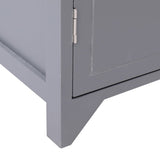 Bathroom Cabinet 46X24X116 Cm Paulownia Wood