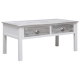 Coffee Table Brown 100X50X45 Cm Wood