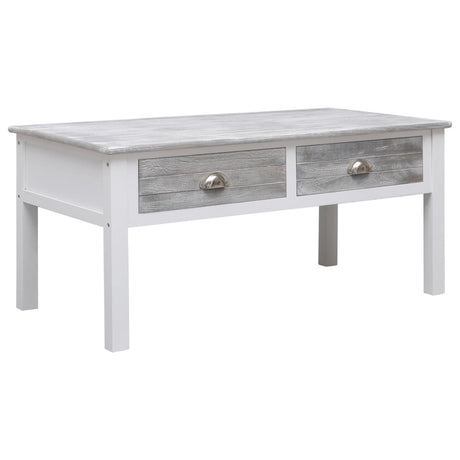 Coffee Table Brown 100X50X45 Cm Wood