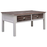 Coffee Table Brown 100X50X45 Cm Wood