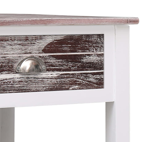 Coffee Table Brown 100X50X45 Cm Wood