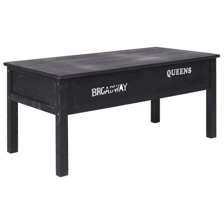 Coffee Table 100X50X45 Cm Wood