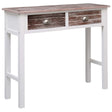 Console Table 90X30X77 Cm Wood