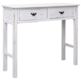 Console Table 90X30X77 Cm Wood