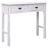 Console Table 90X30X77 Cm Wood