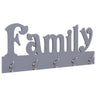 Wall Mounted Coat Rack Dream 50X23 Cm