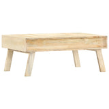 Coffee Table 100X60X40 Cm Solid Mango Wood