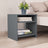 Bedside Cabinet White And Sonoma Oak 40X30X40 Cm Engineered Wood