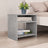 Bedside Cabinet White And Sonoma Oak 40X30X40 Cm Engineered Wood