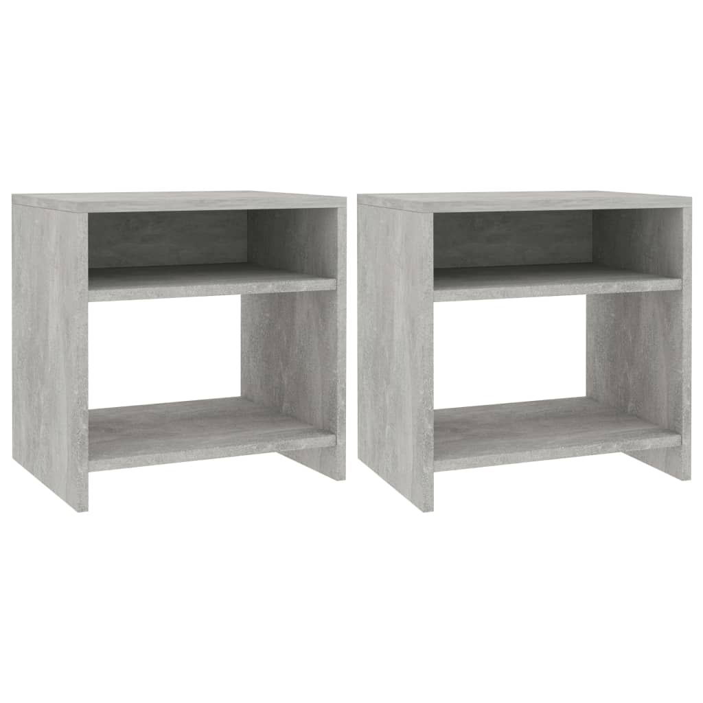 Bedside Cabinet White And Sonoma Oak 40X30X40 Cm Engineered Wood