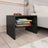 Bedside Cabinet White And Sonoma Oak 40X30X30 Cm Engineered Wood