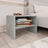 Bedside Cabinet White And Sonoma Oak 40X30X30 Cm Engineered Wood