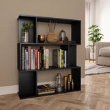 Book Cabinet/Room Divider 80X24X96 Cm Engineered Wood