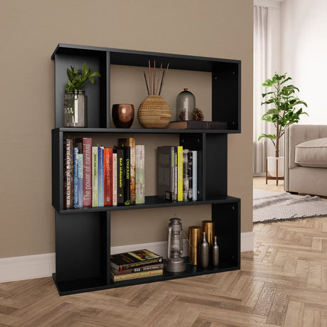 Book Cabinet/Room Divider 80X24X96 Cm Engineered Wood