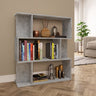 Book Cabinet/Room Divider 80X24X96 Cm Engineered Wood